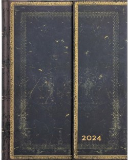 Календар-бележник Paperblanks Arabica - Verso, 18 х 23 cm, 80 листа, 2024