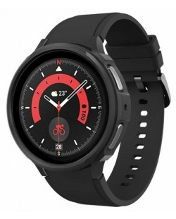 Калъф Spigen - Liquid Air, Galaxy Watch5 Pro, 45 mm, черен