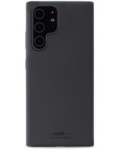 Калъф Holdit - Silicone, Galaxy S22 Ultra, черен
