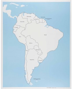 Карта на Южна Америка Smart Baby