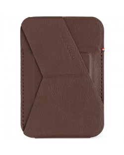 Картодържател Decoded - MagSafe Leather, iPhone, кафяв