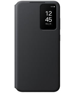 Калъф Samsung - S-View Case, Galaxy S24 Plus, черен