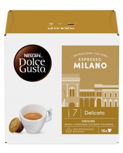 Кафе капсули NESCAFE Dolce Gusto - Espresso Milano, 16 напитки