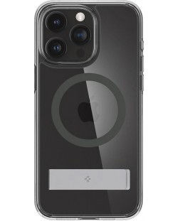 Калъф Spigen - Ultra Hybrid S, iPhone 15 Pro, Graphite