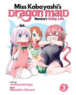 Miss Kobayashi's Dragon Maid: Kanna's Daily Life, Vol. 3