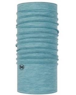 Кърпа за глава BUFF - Merino Wool Solid Pool, синя