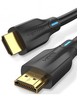 Кабел Vention - AANBG, HDMI/HDMI, 1.5m, черен