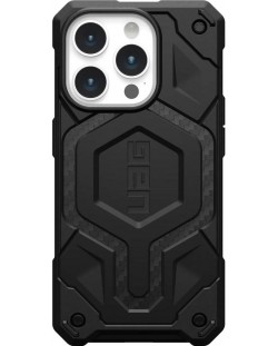 Калъф UAG - Monarch Pro MagSafe, iPhone 15 Pro, Carbon Fiber