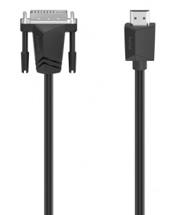 Кабел Hama - 200716, DVI/HDMI, 3 m, черен
