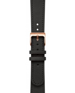 Каишка Withings - Leather, Rose Gold, 18mm, черна