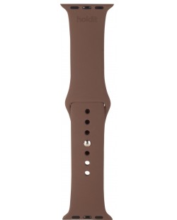 Каишка Holdit - Apple Watch, 42/44/45 mm, кафява