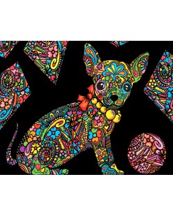 Картина за оцветяване ColorVelvet - Чихуахуа, 29.7 х 21 cm