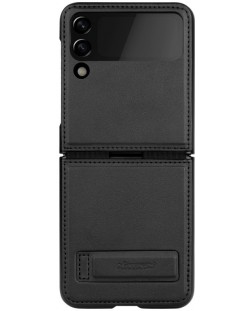 Калъф Nillkin - Qin Leather, Galaxy Z Flip4, черен