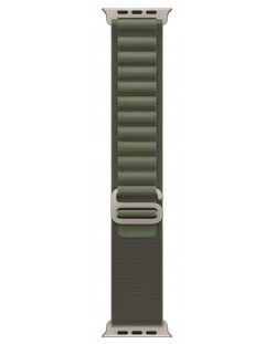 Каишка Apple - Alpine Loop L, Apple Watch, 49 mm, зелена