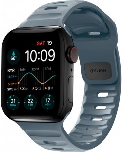 Каишка Nomad - Sport M/L, Apple Watch 1-8/Ultra/SE, синя
