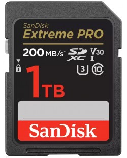 Карта памет SanDisk - Extreme PRO, 1TB, SDXC, Class10