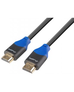 Кабел Lanberg - HDMI/HDMI V2.0, 4K, 3 m, черен