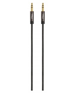 Кабел ttec - Stereo Premium Aux , 3.5 mm, 1 m, черен