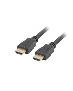 Кабел Lanberg - HDMI/HDMI, 1 m, черен