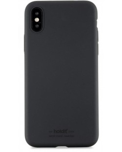 Калъф Holdit - Silicone, iPhone X/XS, черен
