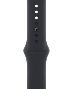 Каишка Apple - Sport, Apple Watch, 45 mm, черна