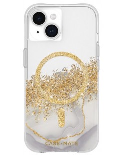Калъф Case-Mate - Karat Marble MagSafe, iPhone 15, многоцветен