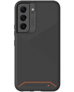 Калъф Gear4 - Denali, Galaxy S22, черен/оранжев