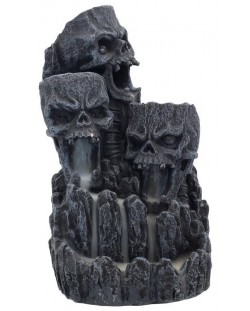 Кадилница Nemesis Now Adult: Gothic - Skull Backflow, 17 cm