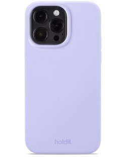 Калъф Holdit - Silicone, iPhone 15 Pro Max, лилав