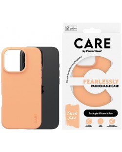 Калъф CARE - Fashionable, iPhone 16 Pro, Peachy