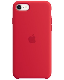 Калъф Apple - Silicone MagSafe, iPhone SE, червен