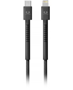 Кабел Fresh N Rebel - USB-C/Lightning, 1.5 m, тъмносив