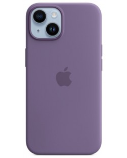 Калъф Apple - Silicone MagSafe, iPhone 14, Iris