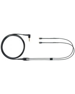 Кабел за слушалки Shure - EAC64BK, MMCX/3.5 mm, 1,62 m, черен