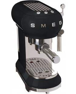 Кафемашина Smeg - ECF01BLEU, 15 bar, 1 l, черна