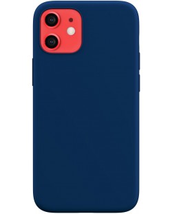 Калъф Next One - Silicon, iPhone 12 mini, син