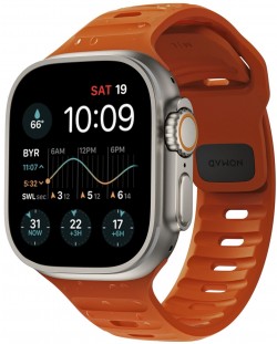 Каишка Nomad - Sport M/L, Apple Watch 1-8/Ultra/SE, оранжева