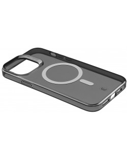 Калъф Cellularline - Gloss Mag, iPhone 14 Pro Max, черен