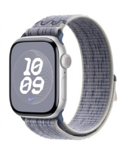 Каишка Apple - Sport Loop, Apple Watch, 46 mm, Grey/Blue