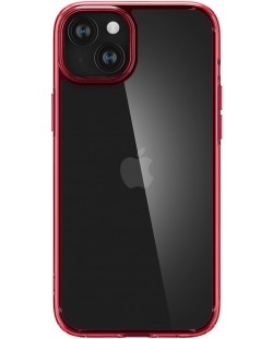 Калъф Spigen - Ultra Hybrid, iPhone 15, Red Crystal