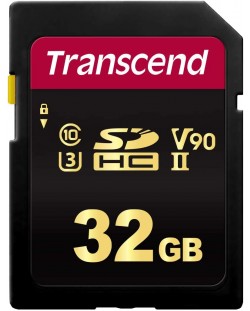 Карта памет Transcend - 32GB, SDHC, UHS-II U3, V90