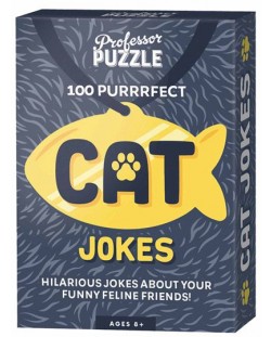 Карти Professor Puzzle - Cat Jokes