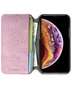Калъф Krusell - Birka PhoneWallet, iPhone 11 Pro Max, розов