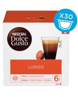 Кафе капсули NESCAFE Dolce Gusto - Lungo Magnum, 30 напитки