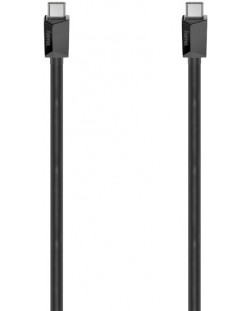 Кабел Hama - 200656, USB-C/USB-C, 1 m, черен