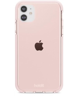 Калъф Holdit - Seethru, iPhone 11, розов
