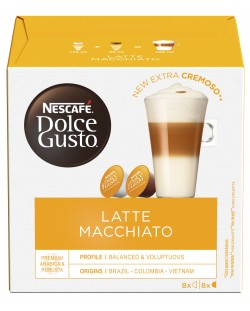 Кафе капсули NESCAFE Dolce Gusto - Latte Macchiato, 8 напитки