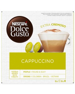 Кафе капсули NESCAFE Dolce Gusto - Cappuccino, 8 напитки