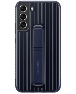 Калъф Samsung - Protective Standing, Galaxy S22 Plus, син