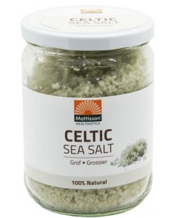 Келтска морска сол, 400 g, Mattisson Healthstyle